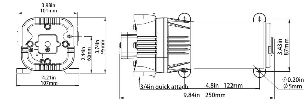 12v sprayer motor